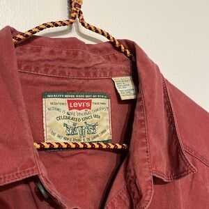 Vintage Levi’s Metal Button-Down